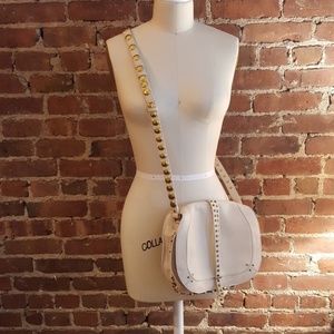 Jerome Dreyfuss Nestor Cream Saddle Bag